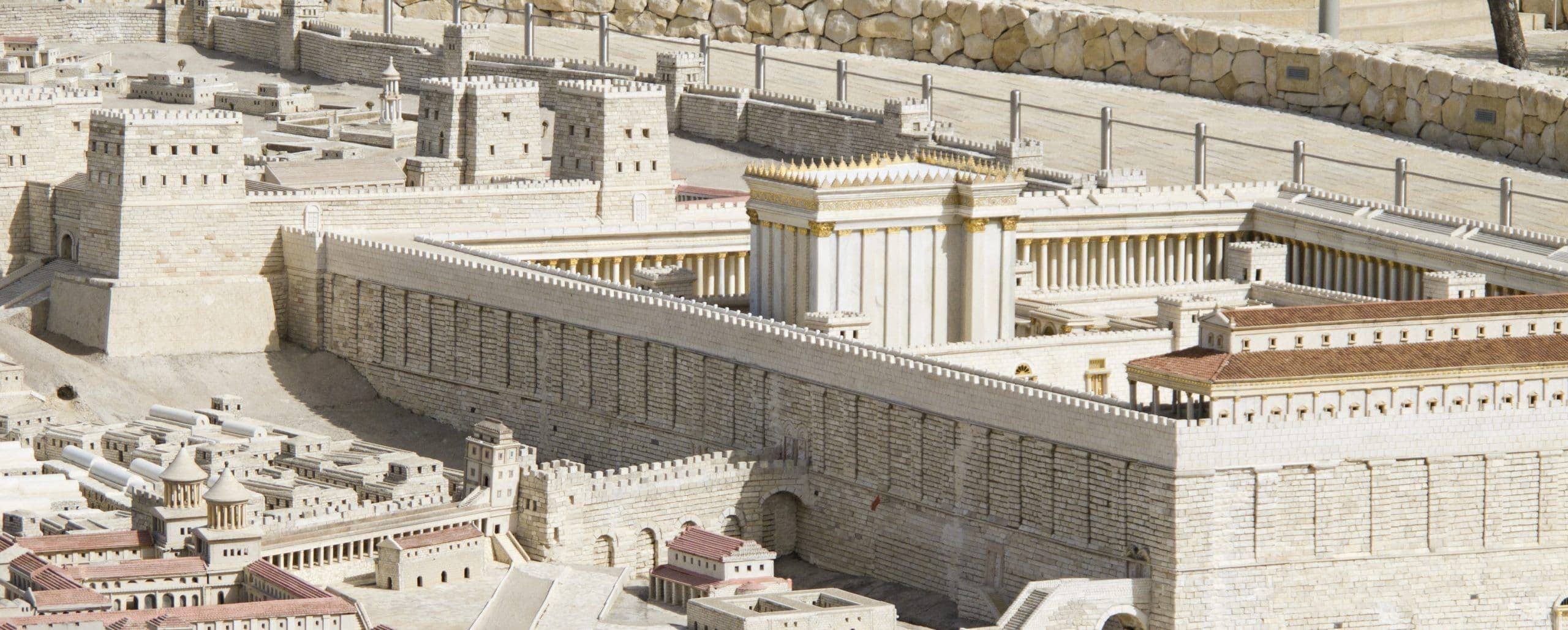 model of ancient jerusalem